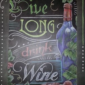 Westland Giftware MDF Wood Wall Art Live Long